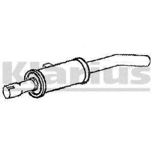 DAIMLER GEX3381 End Silencer